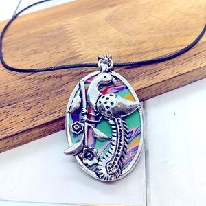 Calsilica Peacock Necklace